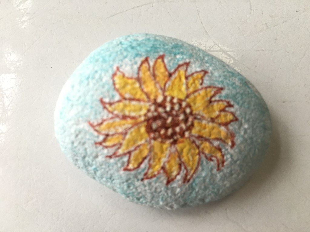 Sunflower With A Little&nbsp;Teal