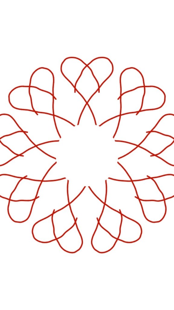 Delightful Heart Kaleidoscopes