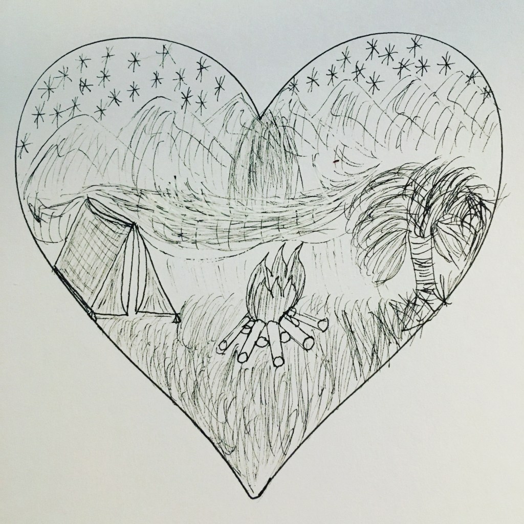 Camping On The Beach In My&nbsp;Heart